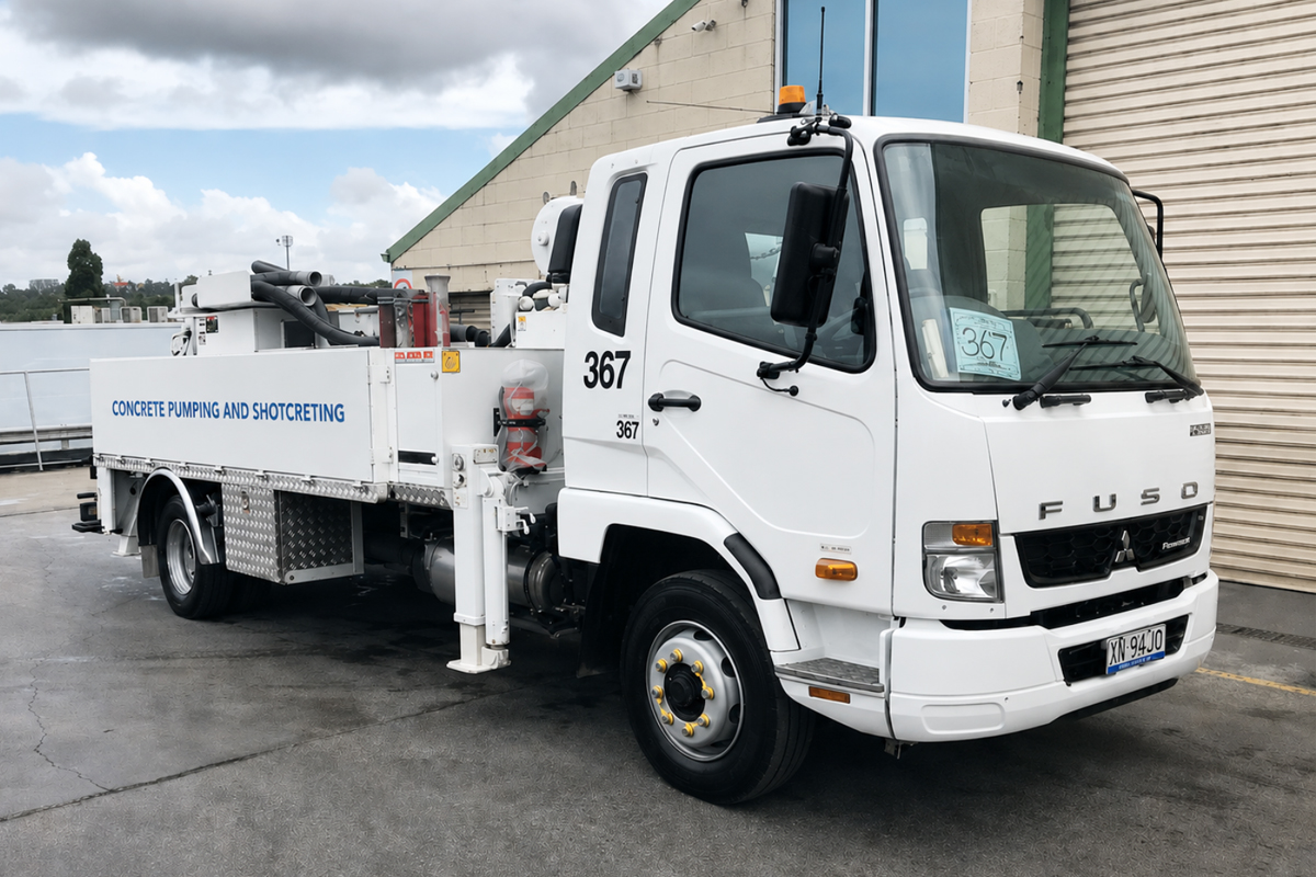 Troy's Concrete Pump Truck